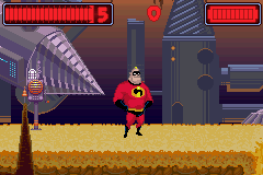 The Incredibles Rise of the Underminer screenshot 4 for GameBoy Advance